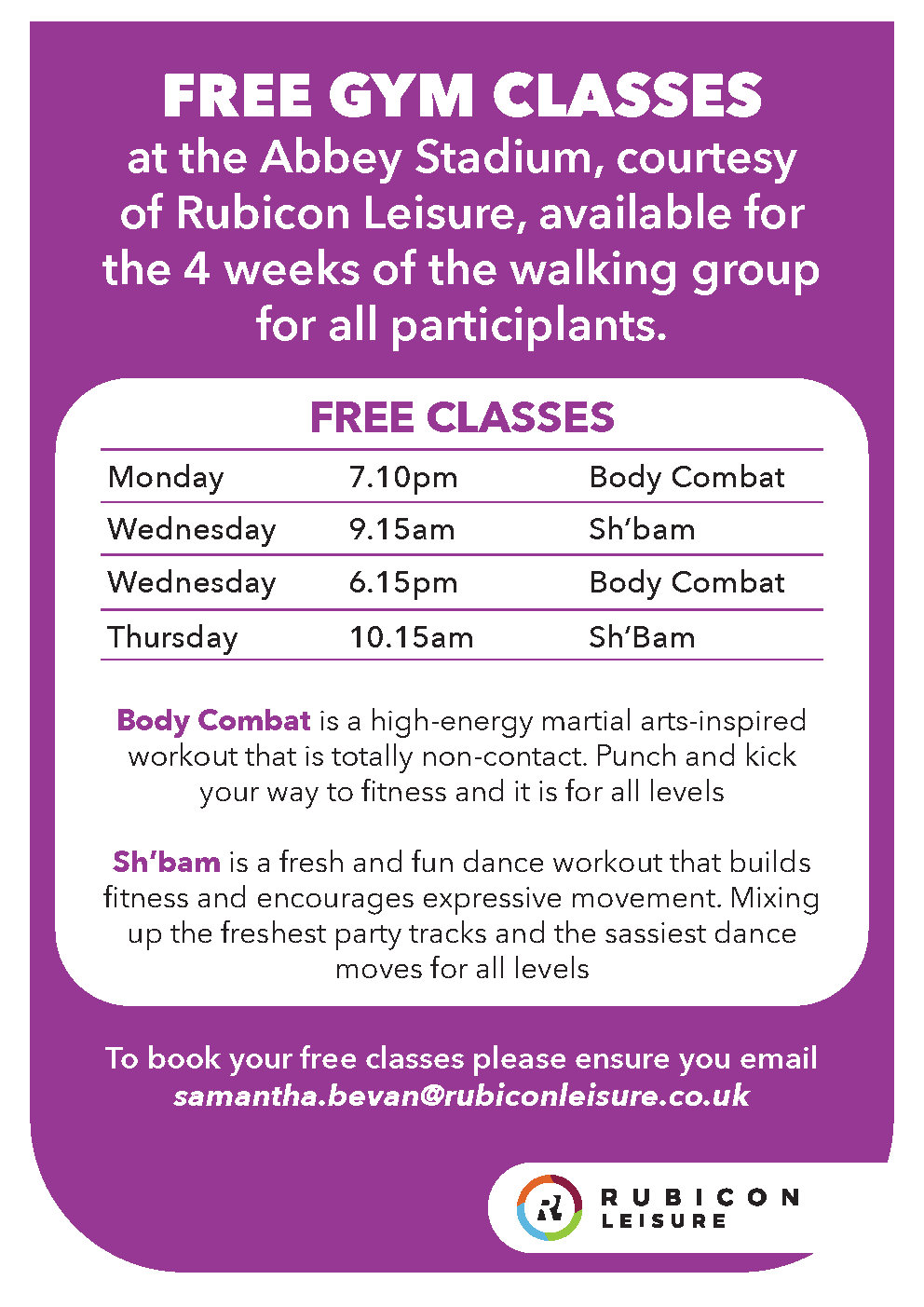 This Girl Can - FREE Gym Classes