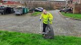 Environmental Services at Work - Litter Picking