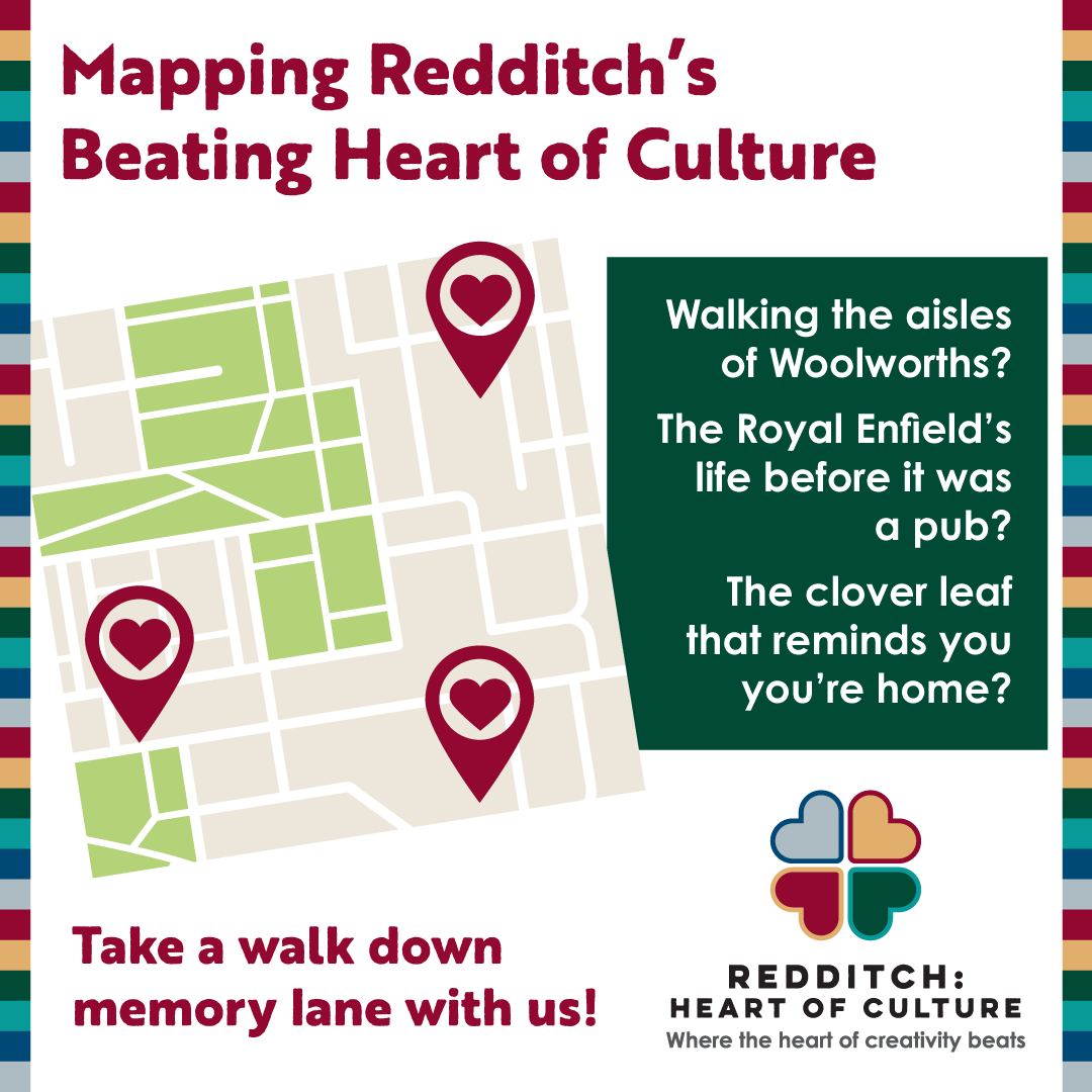 Mapping Redditch's Beating Heart of Culture