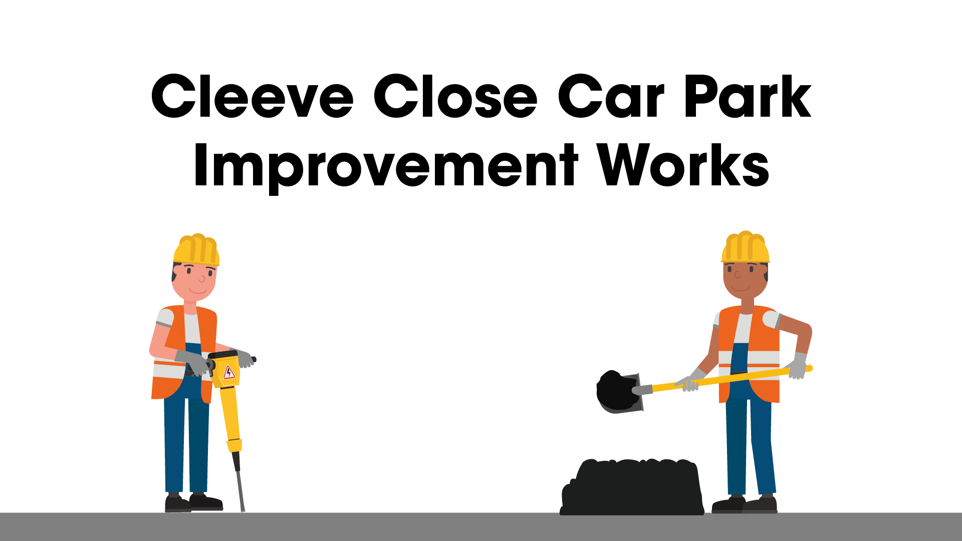 Cleeve Close Car Park Resurfaced