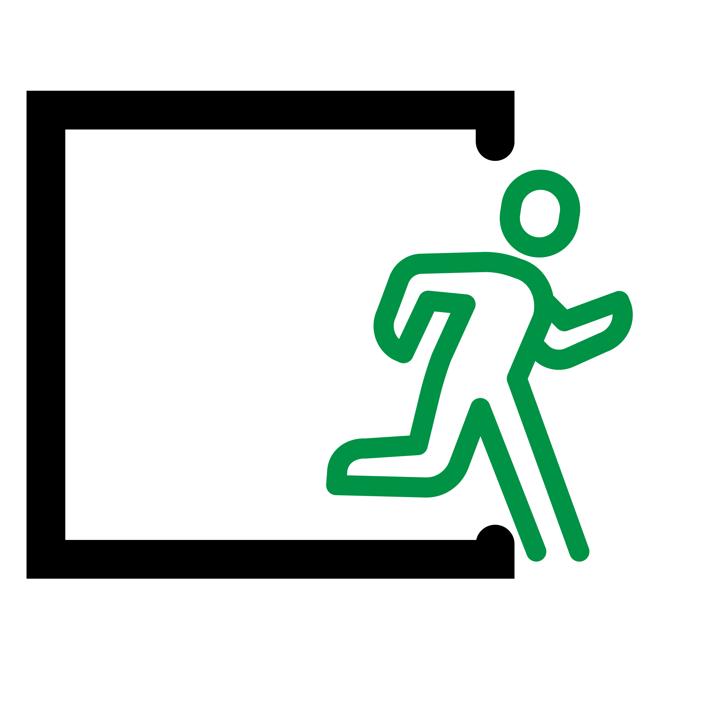 Use common escape stairway