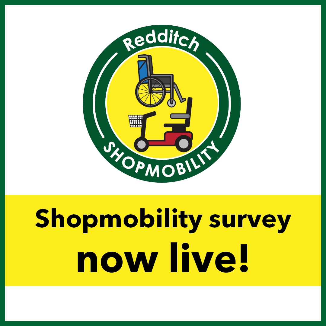 Redditch Shopmobility Survey Opens Until September 12